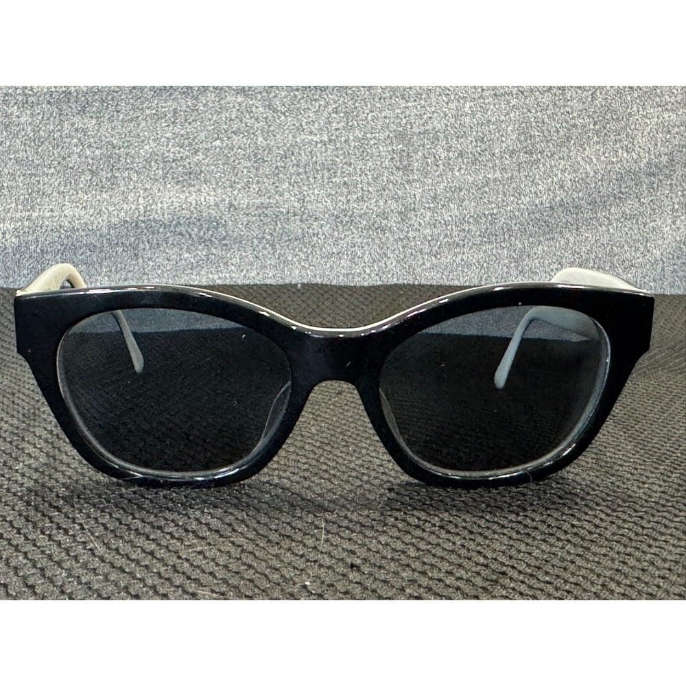 Kate Spade New York JERRI/S Womens Black/White Full Rim Cat Eye Sunglasses Frame